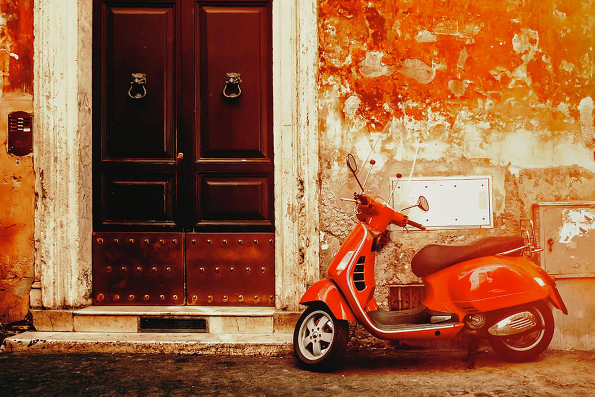 Vespa or Bicycle